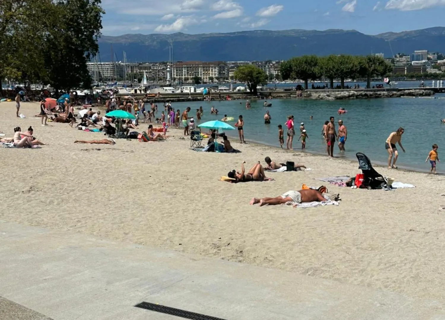 Geneve Magnifique Appartemens Aux Eaux Vives 아파트 제네바